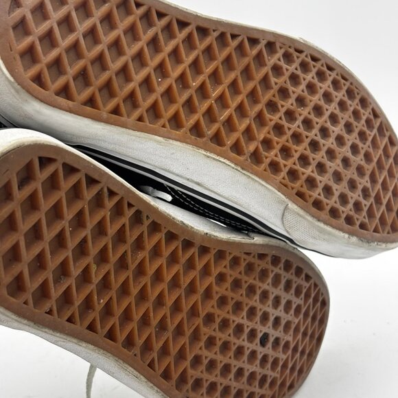 Vans Old Skool Suede Black White Low Top Lace Up Skate Shoes Womens 6 Mens 4.5 - Picture 6 of 7